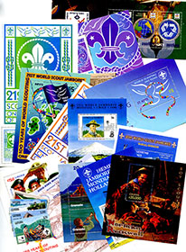 Boy Scouts Stamp Collection
