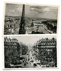 Notre-Dame and Avenue de l'Opera Postcards