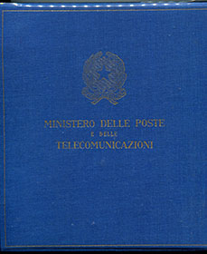 Italy Collection in Minister Delle Poste Stockbook