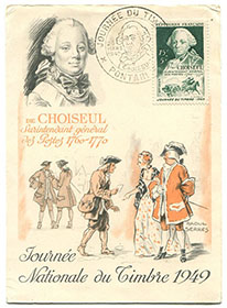 French First Day Issue Cover 1949