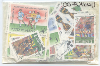 Topicals: Soccer 100 All-Different Stamps