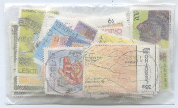 Lesotho 100 All-Different Stamps