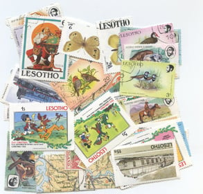 Lesotho 50 All-Different Stamps
