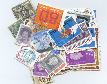 Netherlands 100 All-Different Stamps