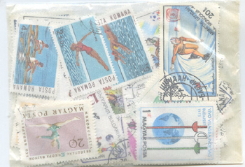 Topicals: Olympics  100 All-Different Stamps
