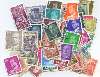 Spain 200 All-Different Stamps