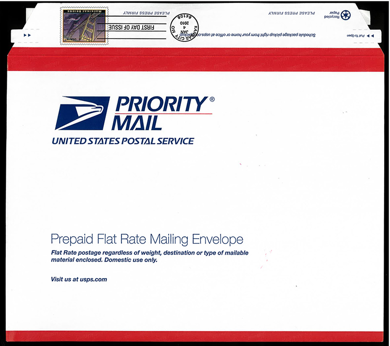 U.S. #U674 Priority Mail Mackinac Bridge FDC