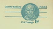 U.S. #UY27 Mint Unsevered - Caesar Rodney