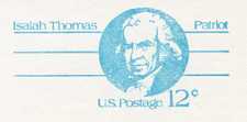 U.S. #UY32 Mint Unsevered - 12¢ Isaiah Thomas