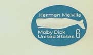 U.S. #U554 Entire Moby Dick 6c