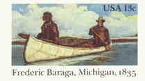 U.S. #UX103 Mint Frederic Baraga, Michigan, 1835