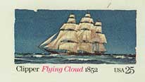 U.S. #UX107 Mint Clipper Flying Cloud