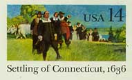 U.S. #UX109 Mint Settling of Connecticut