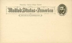 U.S. #UX10 Mint Pres. Grant issue of 1891