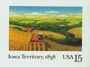 U.S. #UX123 Iowa Territory