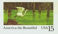 U.S. #UX129 Mint Great Blue Heron