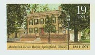 U.S. #UX174 Mint Abraham Lincoln Home, Springfield