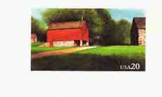 U.S. #UX198 Mint The Red Barn