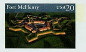 U.S. #UX284 Mint Fort McHenry 20c