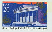 U.S. #UX292 Mint Girard College