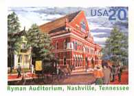 U.S. #UX313 Mint Ryman Auditorium