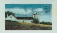 U.S. #UX375 Mint White Barn