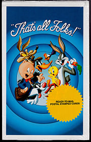 U.S. #UX376a That's All Folks! Booklet of 10