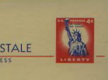 U.S. #UX45 Mint red 4c Statue of Liberty