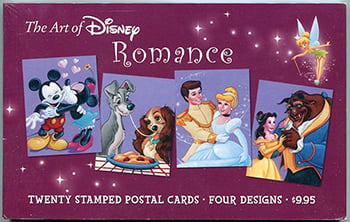 U.S. #UX453a Disney Romance Booklet