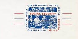 U.S. #UX51 Mint Social Security 'Moving Forward'