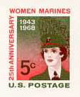 U.S. #UX56 Mint Women Marines