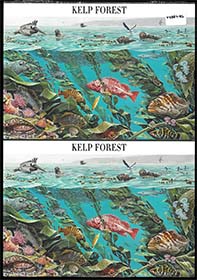 U.S. #UX588a-96a Kelp Forest