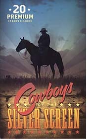 U.S. #UX600a Silver Screen Cowboys Booklet