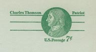 U.S. #UX68 Mint Charles Thomson - Patriot