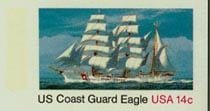 U.S. #UX76 Mint Coast Guard Cutter Eagle