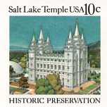 U.S. #UX83 Mint Salt Lake Temple - Historic Preservation