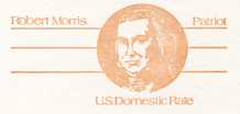 U.S. #UX92 Mint Robert Morris - Patriot (Domestic Rate)