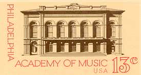 U.S. #UX96 Mint Academy of Music