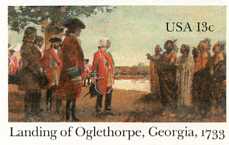 U.S. #UX98 Mint Landing of Oglethorpe, Georgia