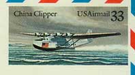 U.S. #UXC22 Mint China Clipper Seaplane