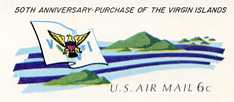 U.S. #UXC6 Mint Virgin Islands and Territorial Flag