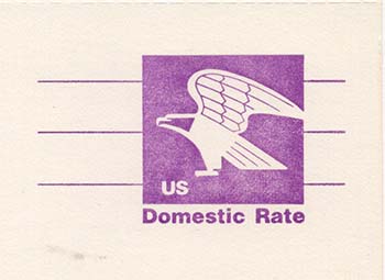 U.S. #UY31 Mint Unsevered - Eagle Domestic Rate