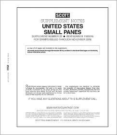 Scott U.S. Small Panes Supplement 2022 #28