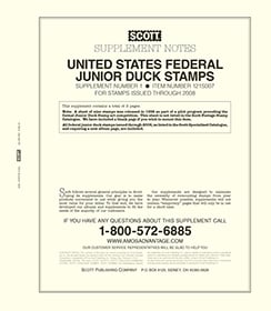 Scott US Federal Junior Duck Stamps #1 1993-2008