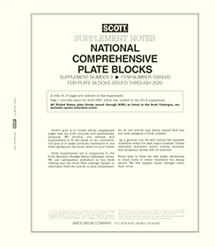 Scott U.S. Comprehensive Plate Block Supplement 2022