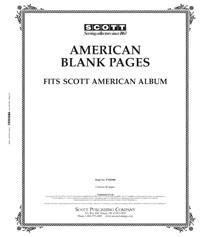 Scott American Blank Quadrille Pages