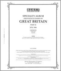 Scott Great Britian 1974-1996 Pages