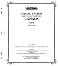 Scott Specialty Album for Canada 1953-1978 Pages