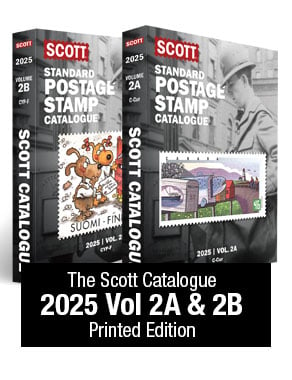 2025 Scott Standard Catalogue Volume 2 (Countries C-F)