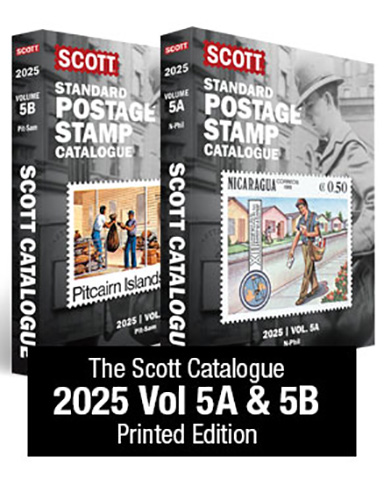 2025 Scott Standard Catalogue Volume 5  (Countries N-Sam)